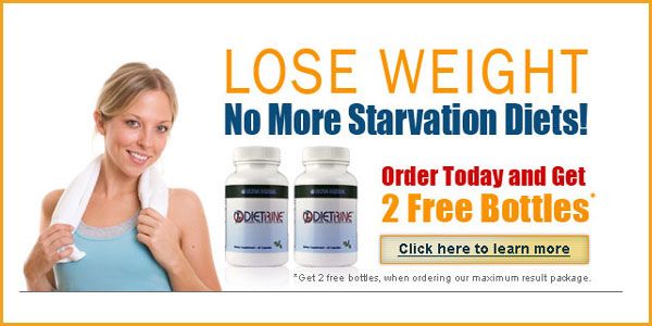 Order Dietrine today and get 2 free bottles! Lose weight with no more starvation diets!
